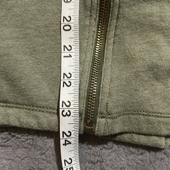 AMERICAN EAGLE  Green Moto Jacket - Picture 7 of 7